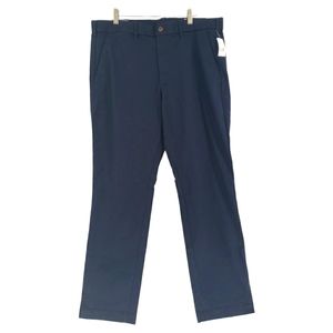 Gap Men's NWT Straight Performance Chino Size 36 x 32 in Navy Retail $60